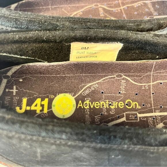 J-41 Slip-On Mary Jane Hiking Outdoor Shoes Jaunt Black size 8 - Picture 7 of 8
